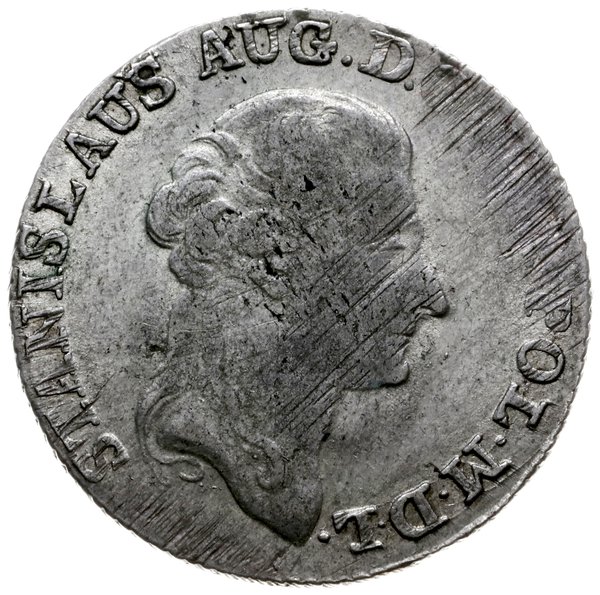 złotówka 1791, Warszawa; Plage 299, Berezowski 1