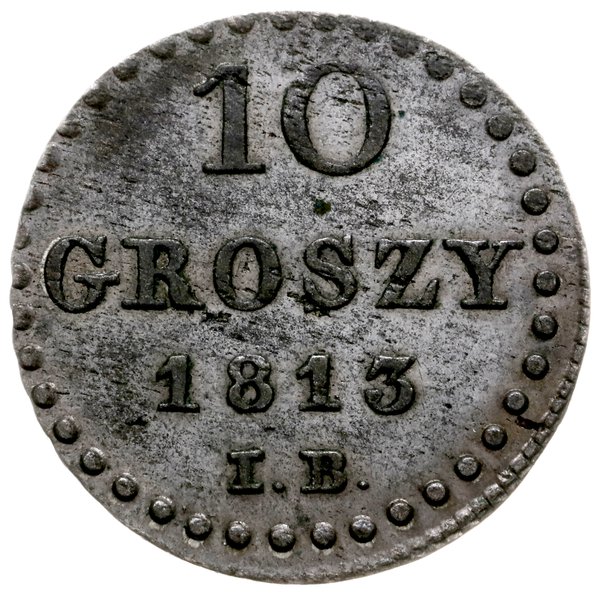10 groszy 1813, Warszawa