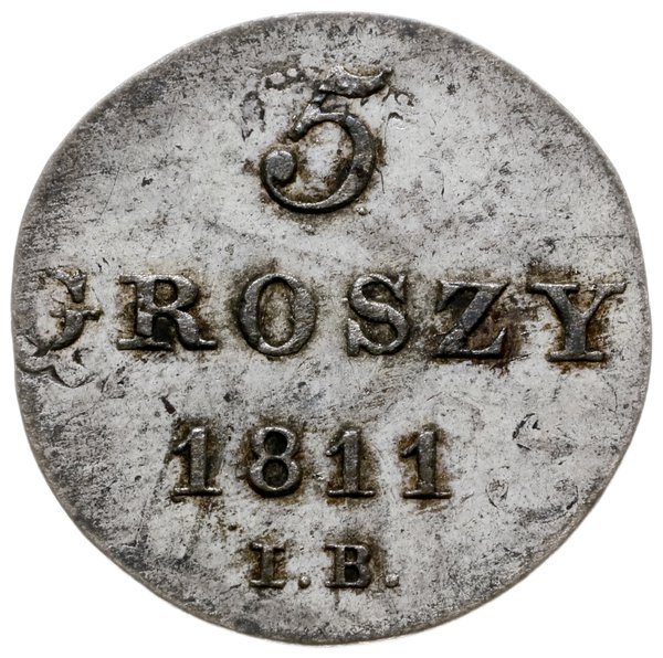 5 groszy 1811 IB, Warszawa