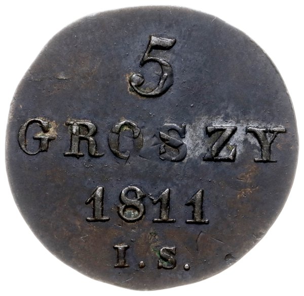 5 groszy 1811 IS, Warszawa