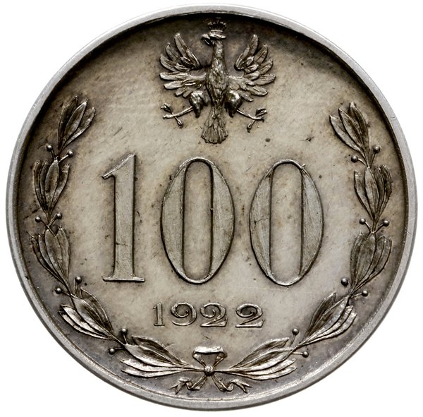 100 (marek) 1922, Warszawa