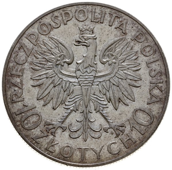 10 złotych 1933, Warszawa; Jan III Sobieski - 25