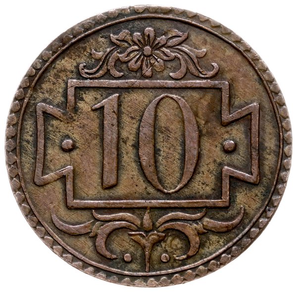 10 fenigów, bez daty (1920), Gdańsk