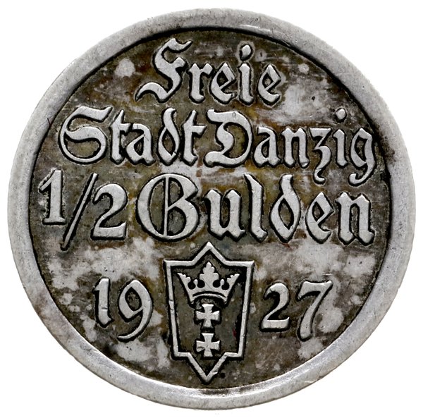1/2 guldena 1927, Berlin; Koga; CNG 514.II, Jaeg
