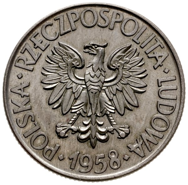 10 złotych 1958, Warszawa; Tadeusz Kościuszko, b