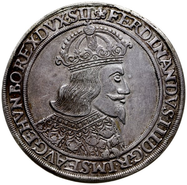 talar 1648/3, Wrocław; Aw: Popiersie cesarza i n