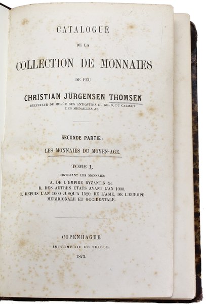 Christian Jürgensen Thomsen. Catalogue de la Col