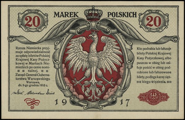 20 marek polskich 9.12.1916
