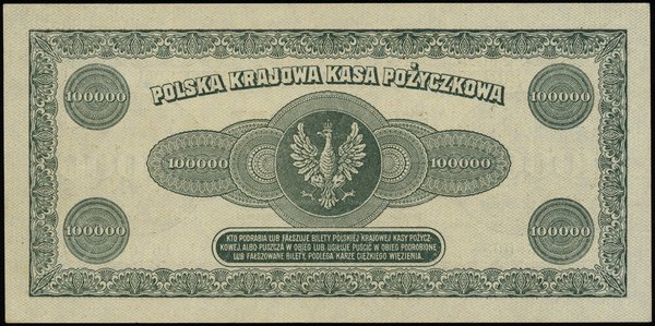 100.000 marek polskich 30.08.1923
