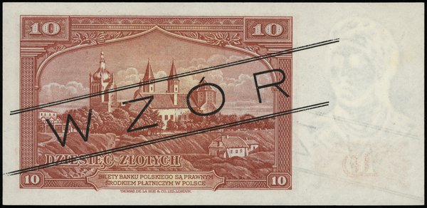 10 złotych 15.08.1939