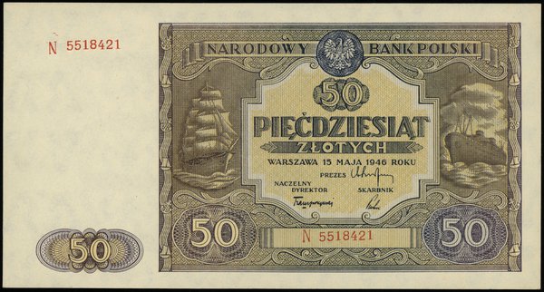 50 złotych 15.05.1946
