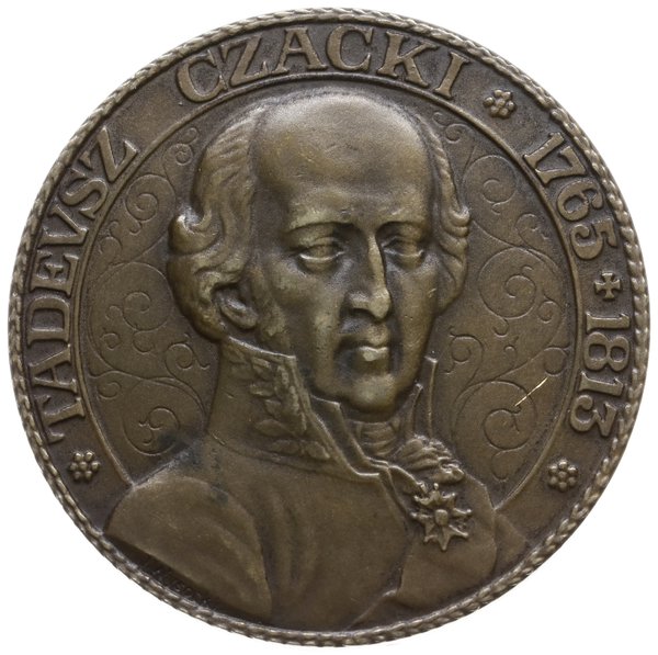 medal z 1913 r. autorstwa Jana Wysockiego, wybit