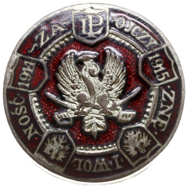 odznaka pamiątkowa Legiony Polskie, wydana przez