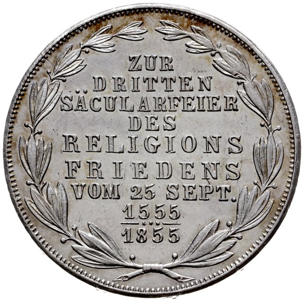 2 guldeny 1855, Frankfurt