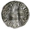 Szwecja; hybrydowe naśladownictwo denara typu long cross / quatrefoil; Aw: Popiersie w lewo, UNEDE..