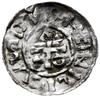 denar 976-982, mincerz Vald; Hahn 22d1.1; srebro 22 mm, 1.77 g, gięty