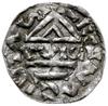denar 995-1002, mincerz Viga; Hahn 25e2.6; srebro 19 mm, 1.20 g, gięty