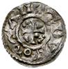 denar 1039-1042; Hahn 43A.3; srebro 18 mm, 1.17 g, gięty