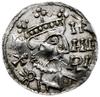 denar 1009-1024; Hahn 145 - nie notuje tego stempla; srebro 20 mm, 1.39 g, gięty, pięknie zachowany