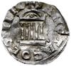 denar 1024-1036; Aw: Krzyż, w kątach PILIGRIM; Rw: Kapliczka z kolumnami SANCTA COLONIA; Dbg 381, ..