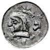 denar 1081-1102; Aw: Głowa w lewo, VLADIS[LAVS];