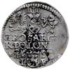 trojak 1593, Olkusz; ze znakiem menniczym przed herbem Lewart, po jego bokach gwiazdki; Iger O.93...