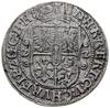 ort 1622, Królewiec; półpostać w mitrze książęcej i zbroi, znak menniczy po obu stronach monety; S..