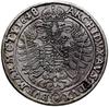 talar 1648/3, Wrocław; Aw: Popiersie cesarza i napis wokoło, Rw: Dwugłowy orzeł, litery M-I i napi..