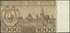1.000 złotych 2.01.1965; seria KH, numeracja 1204395; niewprowadzony do obiegu banknot projektu An..