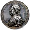 medal z 1771 r. autorstwa Jana Filipa Holzaeussera poświęcony Stanisławowi Konarskiemu; Aw: Popier..
