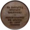 medal z 1877 r. autorstwa C. Radnitzki’ego wybity na pamiątkę Wystawy Rolniczej i Przemysłowej we ..