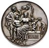 medal z 2. połowy XIX wieku autorstwa E. Weiganda (aw.) i F. W. Kullricha (rw.), wybity z okazji l..