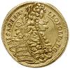 dukat 1694 MM, Wiedeń; Herinek 235, Fr. 276; złoto 3.43 g; lekko gięty, ale przyzwoicie zachowany ..