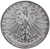 2 guldeny 1855, Frankfurt; Dav. 647, AKS 42, Thun 138; wyśmienite, piękny blask menniczy