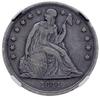 1 dolar 1841, Filadelfia; Seated Liberty; KM 71; ciemna patyna, moneta w pudełku firmy NGC z oceną..