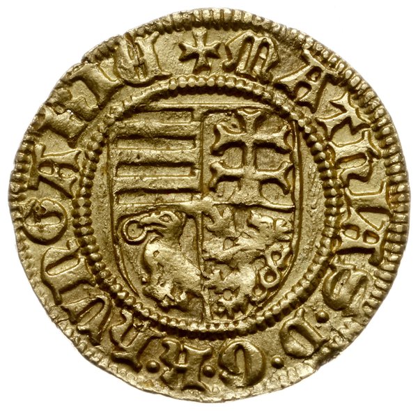 goldgulden bez daty (1458-1459), Krzemnica; Aw: 