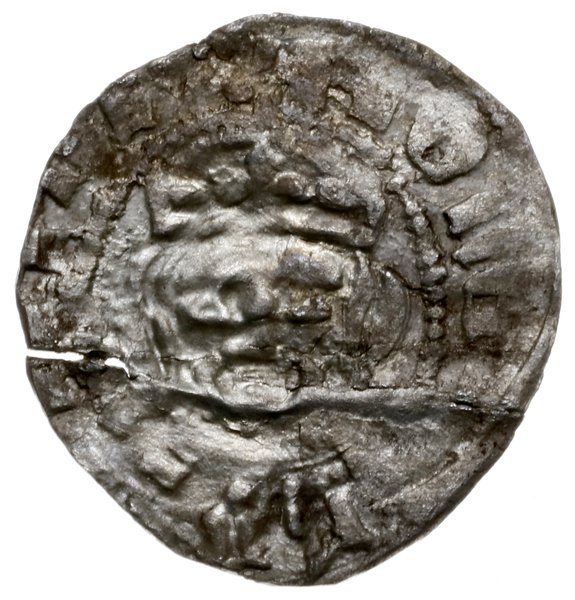 kwartnik mały (ćwierćgrosz) ok. 1350-1370