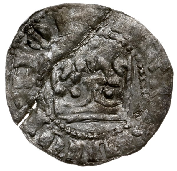 kwartnik mały (ćwierćgrosz) ok. 1350-1370; Aw: G