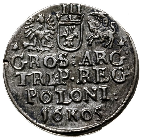 trojak 1605, Kraków