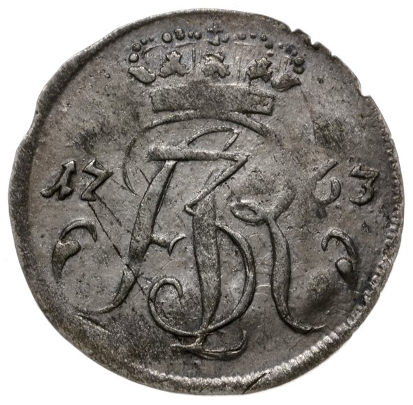 trojak 1763, Gdańsk; Iger G.63.1.a (R), Kahnt 73