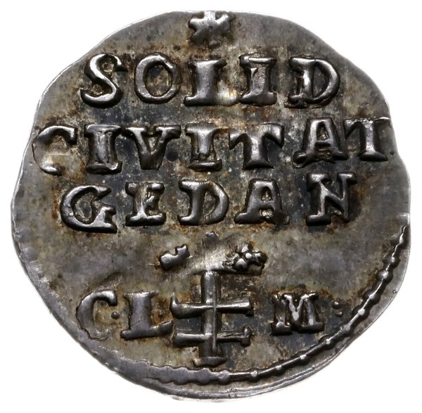szeląg 1793, Gdańsk; wybity w czystym srebrze; P