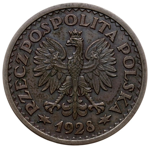 1 złoty 1928, Warszawa