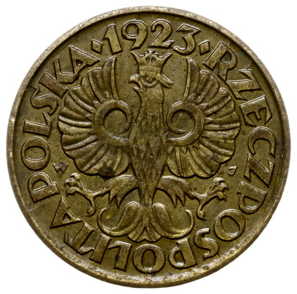 5 groszy 1923, Warszawa