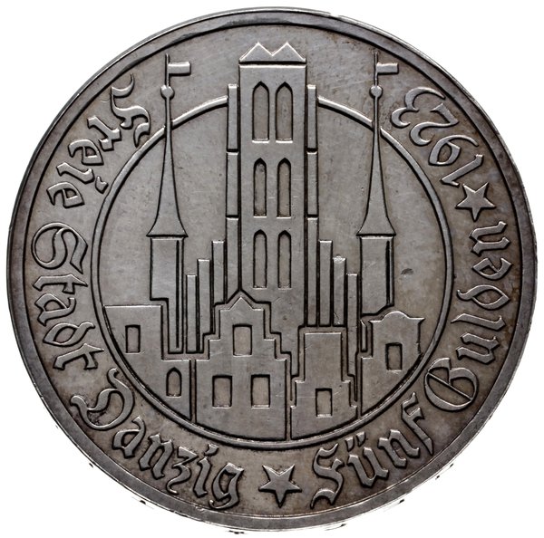 5 guldenów 1923, Utrecht