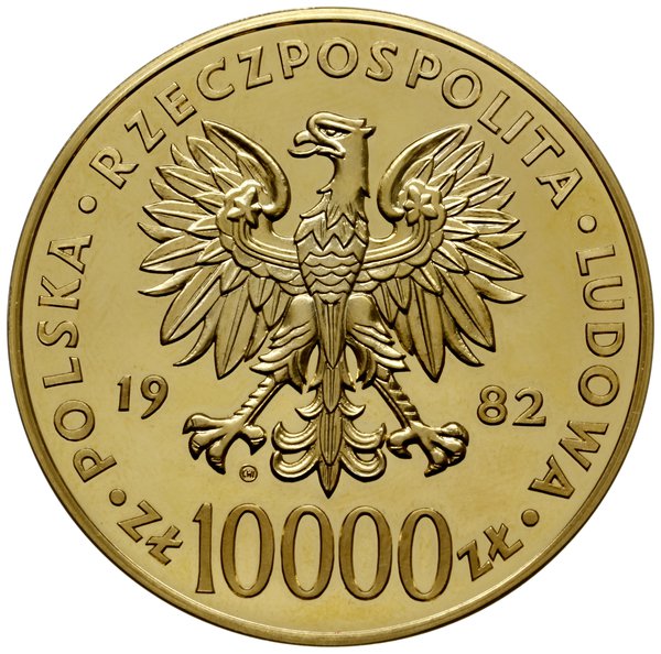 10.000 złotych 1982, Szwajcaria