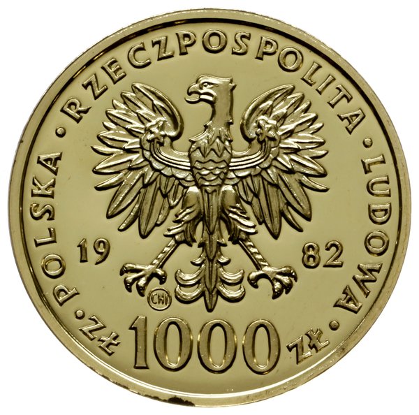 1.000 złotych 1982, Szwajcaria