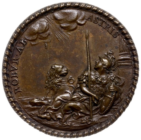 medal z 1703 r. autorstwa E. Hameraniego; Aw: Po
