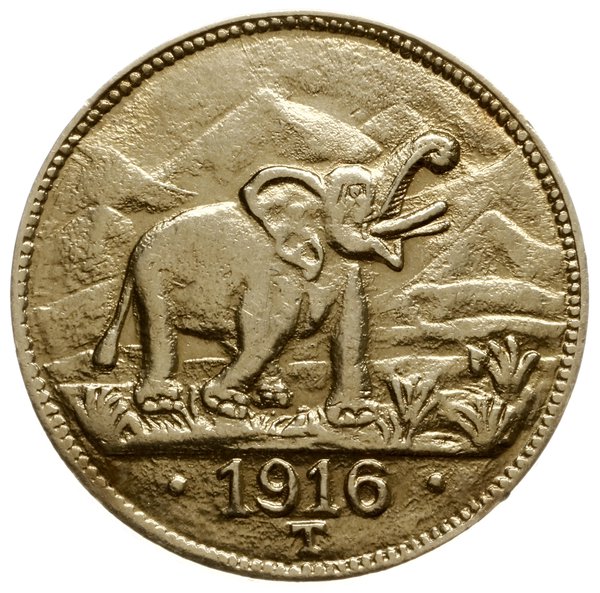 15 rupii 1916 T, Tabora