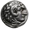 drachma ok. 319-305 pne, Magnesia ad Meandrum; Aw: Głowa Heraklesa nakryta lwią skórą w prawo; Rw:..