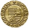 goldgulden bez daty (po 1411), Buda; Aw: Czteropolowa tarcza herbowa, SIGISMVNDI D G R VNGARIE;  R..